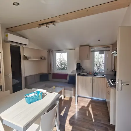 Sejour Normandie - Mobilhome Premium 3ch-6p Avec Clim-tv-wifi Et Lave-linge Dans L'eure - 455 Кемпинг